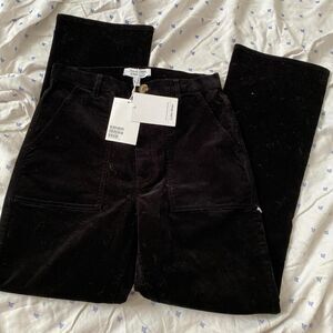 & other stories black corduroy pants